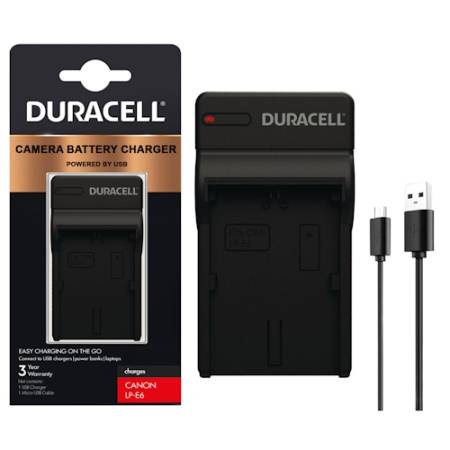 Duracell DRC5903 - ładowarka USB do akumulatorów Canon LP-E6_1